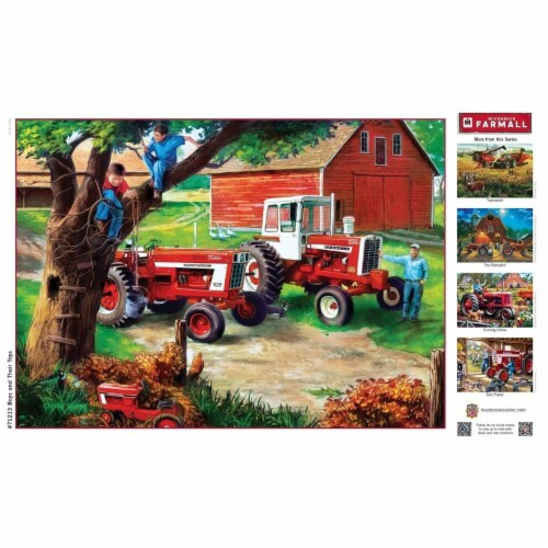 Boys and Their Toys 1000 pc Perspective: bottom