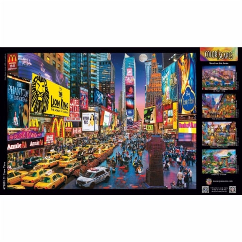 MasterPieces® ColorScapes™ Show Time Jigsaw Puzzle Perspective: bottom