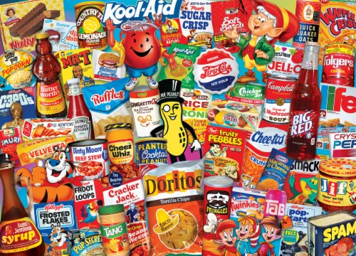 Masterpieces® Flashbacks™ Mom's Pantry Jigsaw Puzzle Perspective: bottom