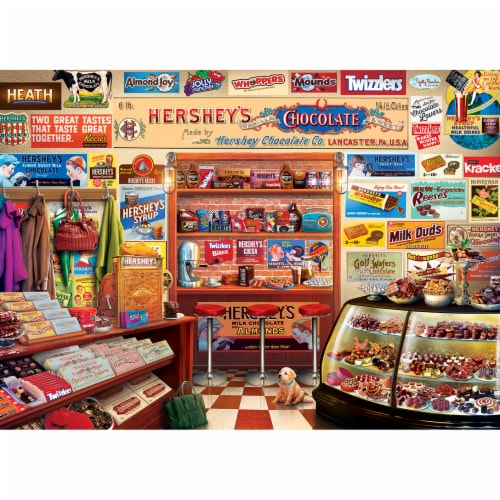 MasterPieces® Hershey's Candy Shop Puzzle Perspective: bottom