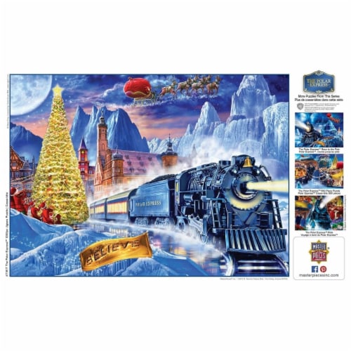 The Polar Express 1000 Piece Jigsaw Puzzle Perspective: bottom