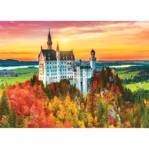 MasterPieces® Shutter Speed Autumn Castle Jigsaw Puzzle Perspective: bottom
