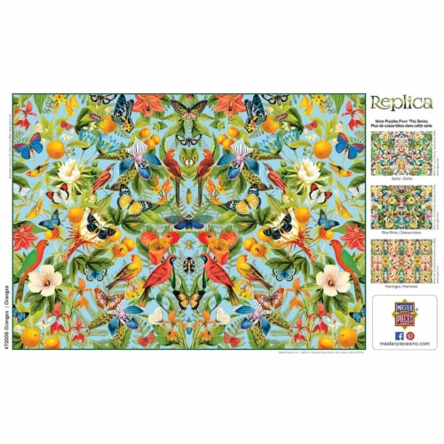 Oranges 1000 Piece Jigsaw Puzzle Perspective: bottom
