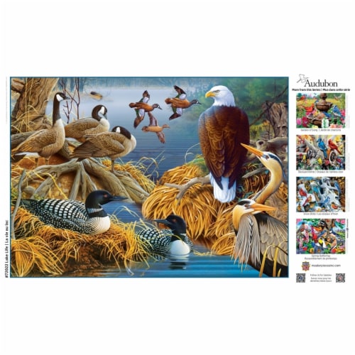 MasterPieces® 1000 Piece Jigsaw Puzzle - Lake Life - 19.25 x26.75 Perspective: bottom
