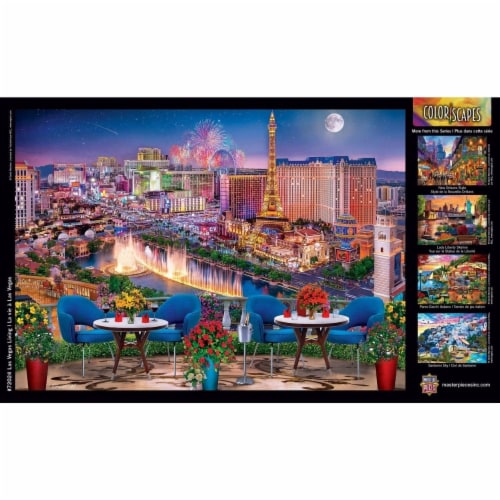 MasterPieces® Colorscapes™ Las Vegas Living Jigsaw Puzzle Perspective: bottom