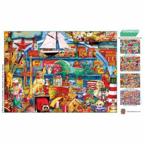 MasterPieces® Flashbacks™ Antiques & Collectibles Jigsaw Puzzle Perspective: bottom