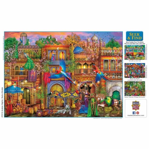MasterPieces® Seek & Find Arabian Nights Puzzle Perspective: bottom