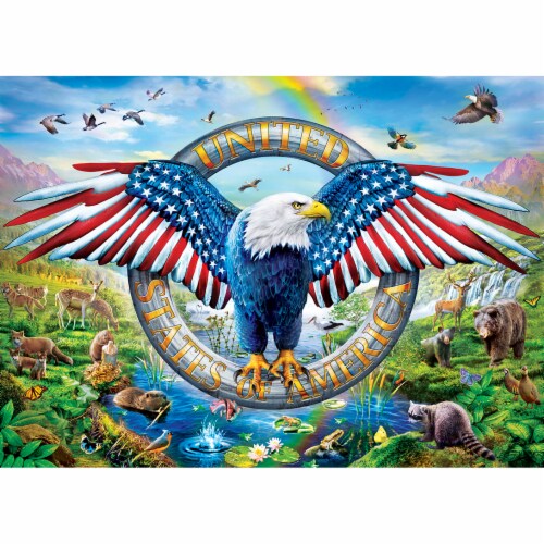MasterPieces® Mossy Oak® Liberty Falls Jigsaw Puzzle Perspective: bottom