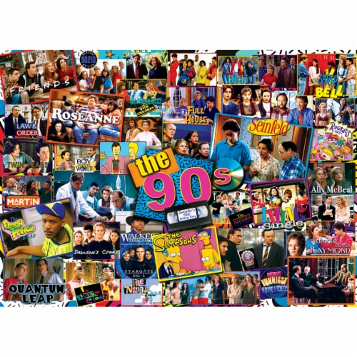 MasterPieces® 90s Shows Puzzle Perspective: bottom