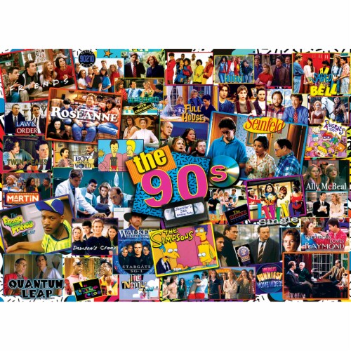 MasterPieces® 90s Shows Puzzle Perspective: bottom
