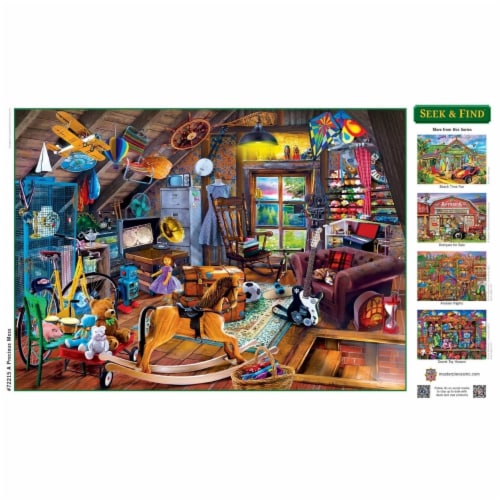 MasterPieces® Seek & Find™ A Precious Mess Jigsaw Puzzle Perspective: bottom