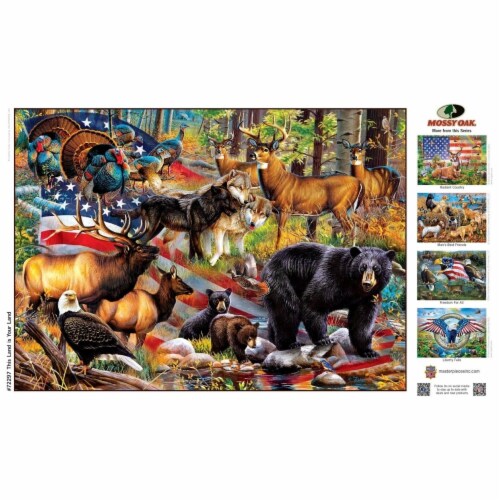 MasterPieces® Mossy Oak® This Land Is Your Land Jigsaw Puzzle Perspective: bottom