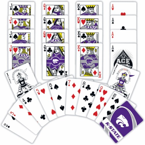 Classic Impressions Kansas State Playing Cards Perspective: bottom