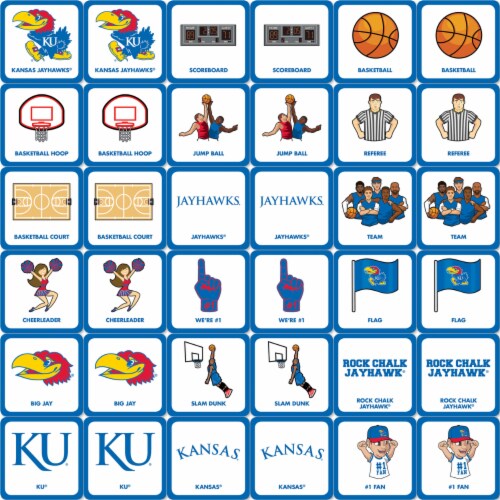Classic Impressions KU Matching Game Perspective: bottom