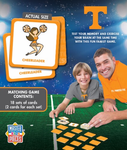 MasterPieces NCAA Tennessee Matching Game Perspective: bottom
