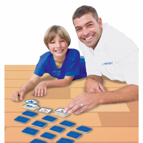 Masterpieces Kentucky Wildcats Matching Game Cards Perspective: bottom