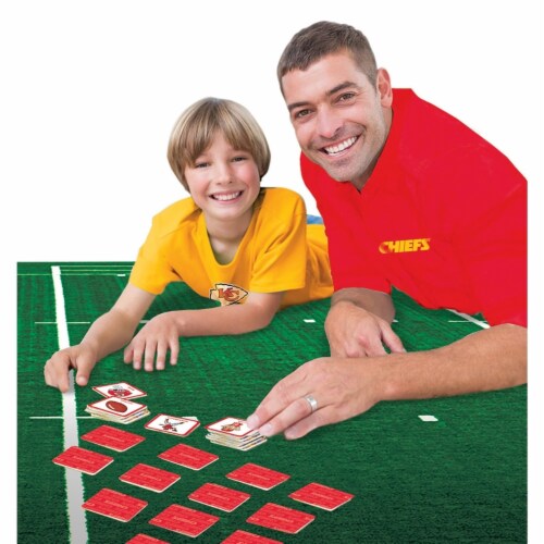 MasterPieces® NFL Kansas City Chiefs Matching Game Perspective: bottom