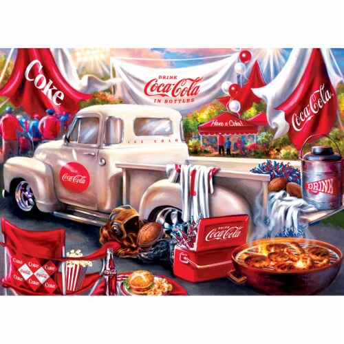 MasterPieces Coca-Cola Tailgate Puzzle Perspective: bottom