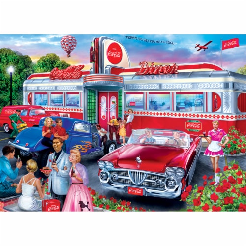 MasterPieces® Coca-Cola® Diner Puzzle Perspective: bottom