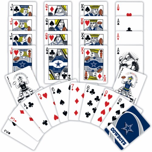 Dallas Cowboys Playing Cards Perspective: bottom
