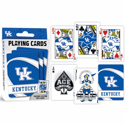 Masterpieces NCAA University of Kentucky® Playing Cards Perspective: bottom