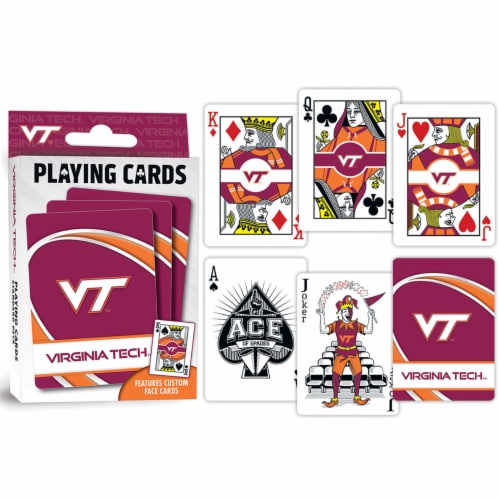 Virginia Tech Playing Cards Perspective: bottom
