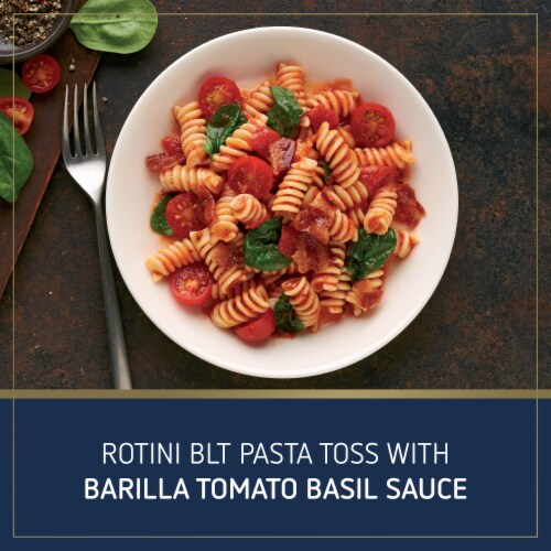 Barilla Tomato & Basil Non-GMO Verified & Gluten Free Pasta Sauce Perspective: bottom