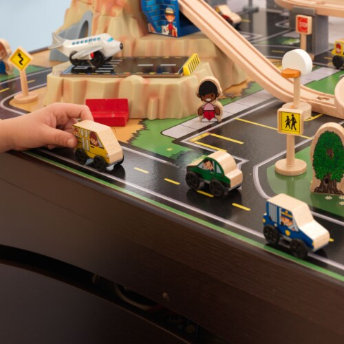 KidKraft Metropolis Train Table and Set