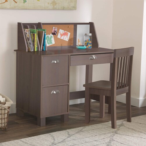 Kidkraft desk store with hutch