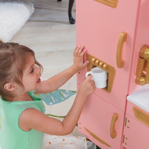 KidKraft Limited Edition Vintage Kitchen Pink Gold 1 Foods Co