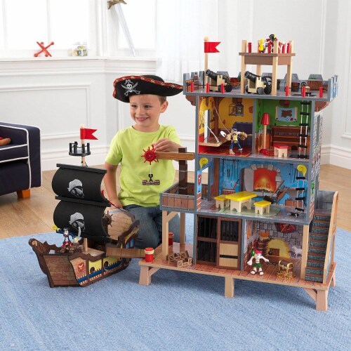 KidKraft Pirate's Cove Play Set Perspective: bottom