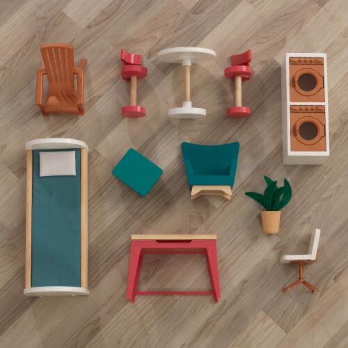 KidKraft Rowan Dollhouse Perspective: bottom