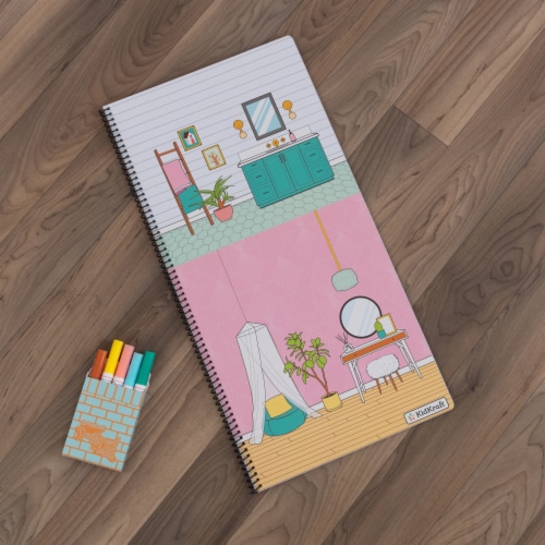 KidKraft Designed by Me™:Color Decor Dollhouse Perspective: bottom