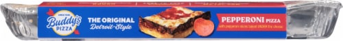 Buddy's Original Detriot Style Pepperoni Pizza Perspective: bottom