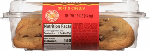 Lofthouse® Chocolate Chunk Cookies Perspective: bottom