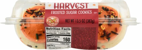 Lofthouse® Harvest Frosted Sugar Cookies Perspective: bottom