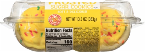 Lofthouse® Bakery Frosted Sugar Cookies Perspective: bottom