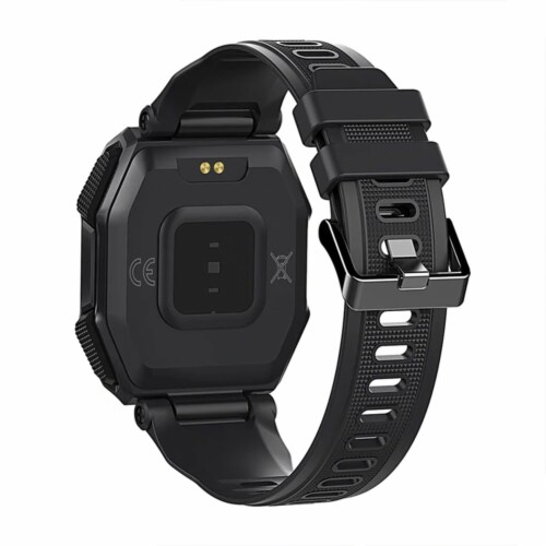 KOSPET ROCK Rugged Waterproof Smartwatch with 1.69 Inch Display Screen Black 1 Piece Jay C Food Stores