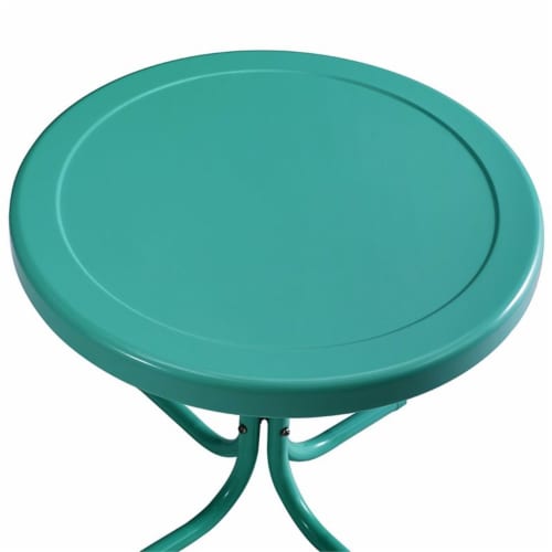 Crosley metal retro patio side table deals
