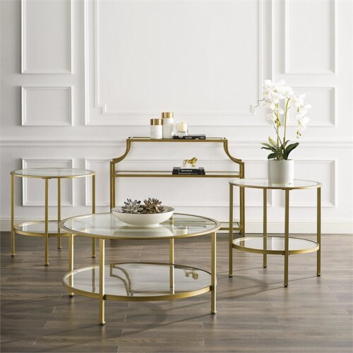 Crosley aimee console shop table