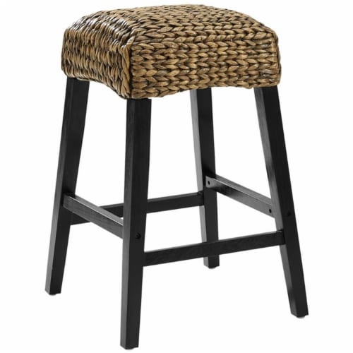 Dark wicker on sale bar stools