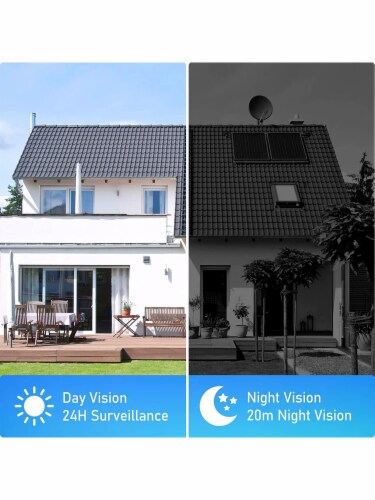 JideTech HD 1592x1944P 5MP IP66 Waterproof Outdoor POE IP Security Bullet Camera Perspective: bottom