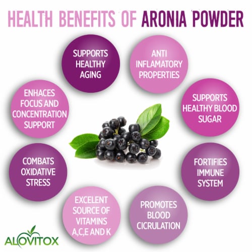 Alovitox Aronia Juice Powder 16 oz Antioxidant Dense Superfood Each Fred Meyer