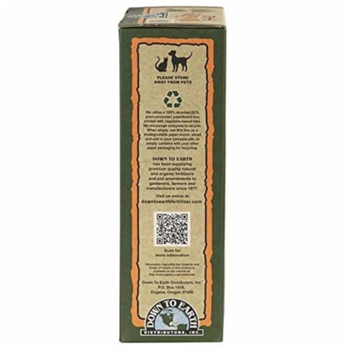 Down to Earth Organic Bio-Live Fertilizer Mix 5-4-2, 5 lb Perspective: bottom