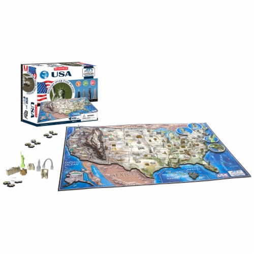 4D Cityscape USA History Over Time Puzzle Perspective: bottom