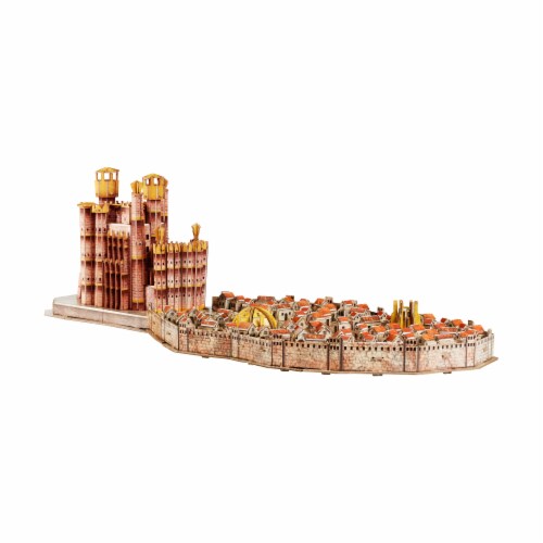 4D Cityscape Game of Thrones: Kings Landing Puzzle Perspective: bottom