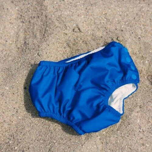 i play.® by green sprouts® Size 3T Snap Swim Diaper in Royal Perspective: bottom