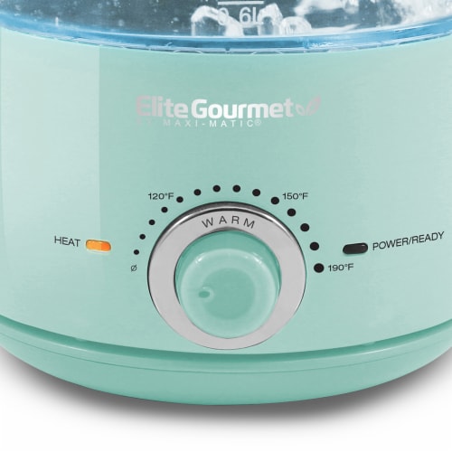 Elite Gourmet Electric Honeypot Glass Kettle - Mint Perspective: bottom