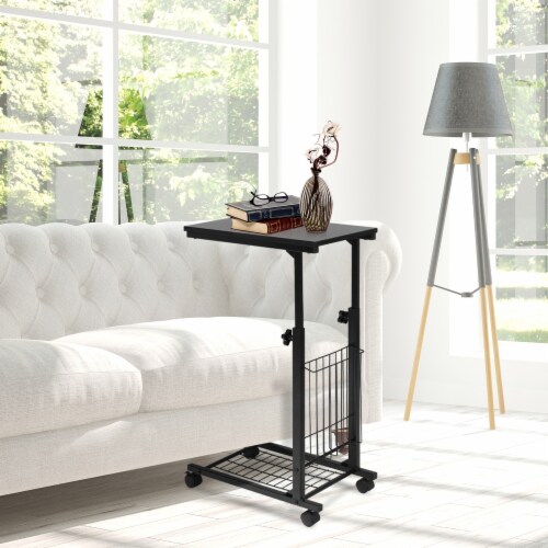 Slickblue Rolling Height Adjustable Sofa End Side Table 1 unit Fred Meyer