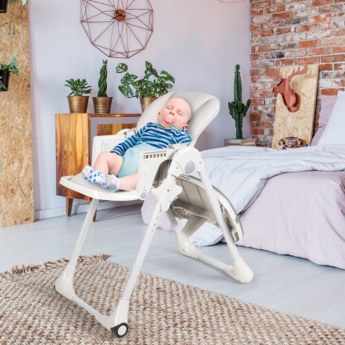 Slickblue Baby Convertible High Chair with Wheels 1 Unit Smith s Food and Drug
